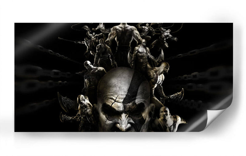 God of War Kratos | Cuadro decorativo de Canvas Lab