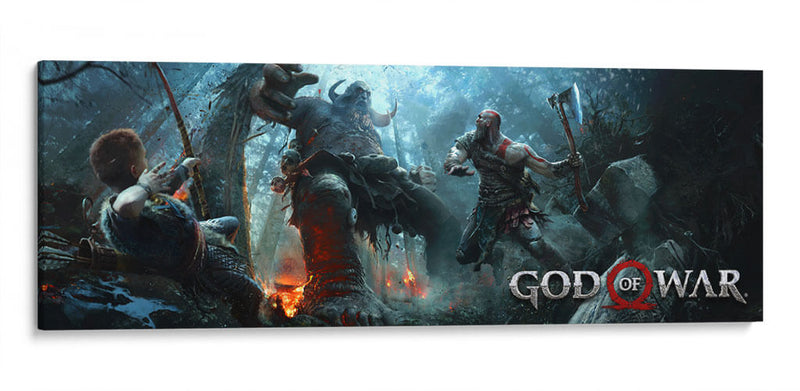 God of War scene | Cuadro decorativo de Canvas Lab