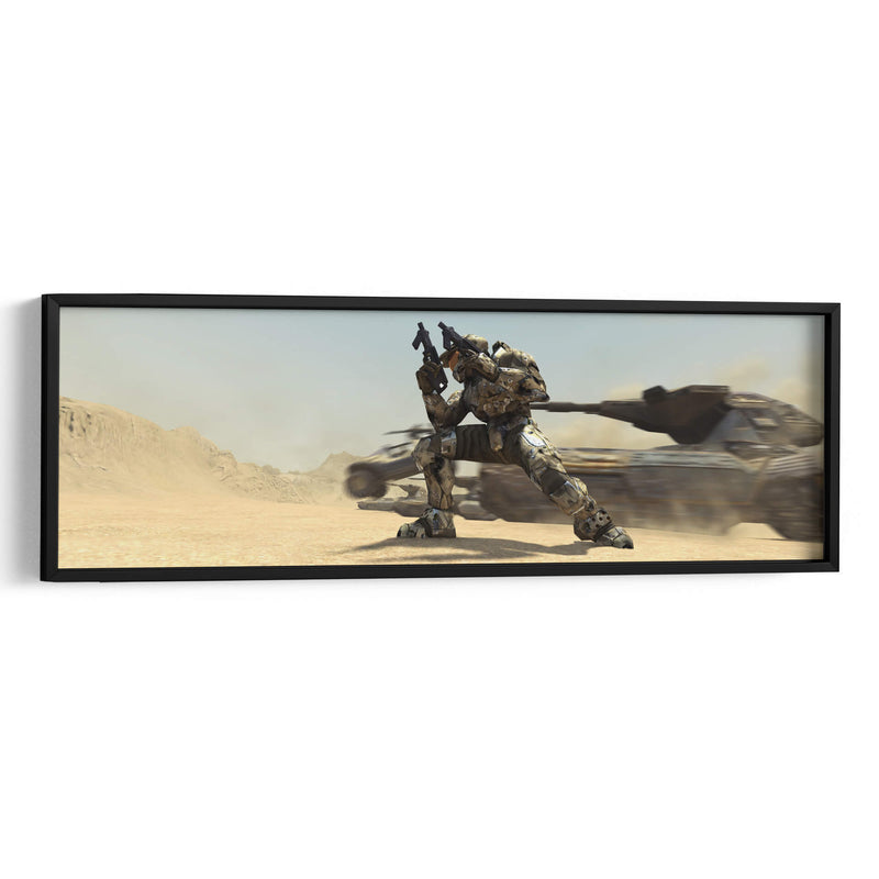 Halo 2 action | Cuadro decorativo de Canvas Lab
