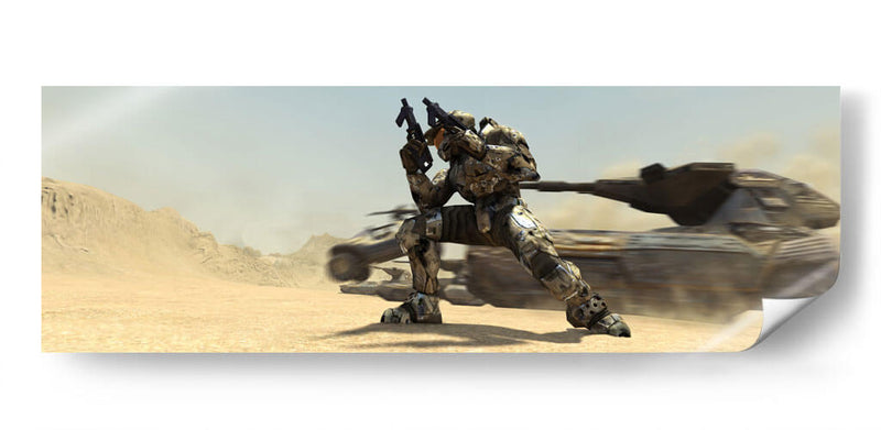 Halo 2 action | Cuadro decorativo de Canvas Lab