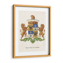 Heráldica Señorial Iv - Vision Studio | Cuadro decorativo de Canvas Lab