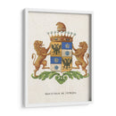 Heráldica Señorial Iv - Vision Studio | Cuadro decorativo de Canvas Lab