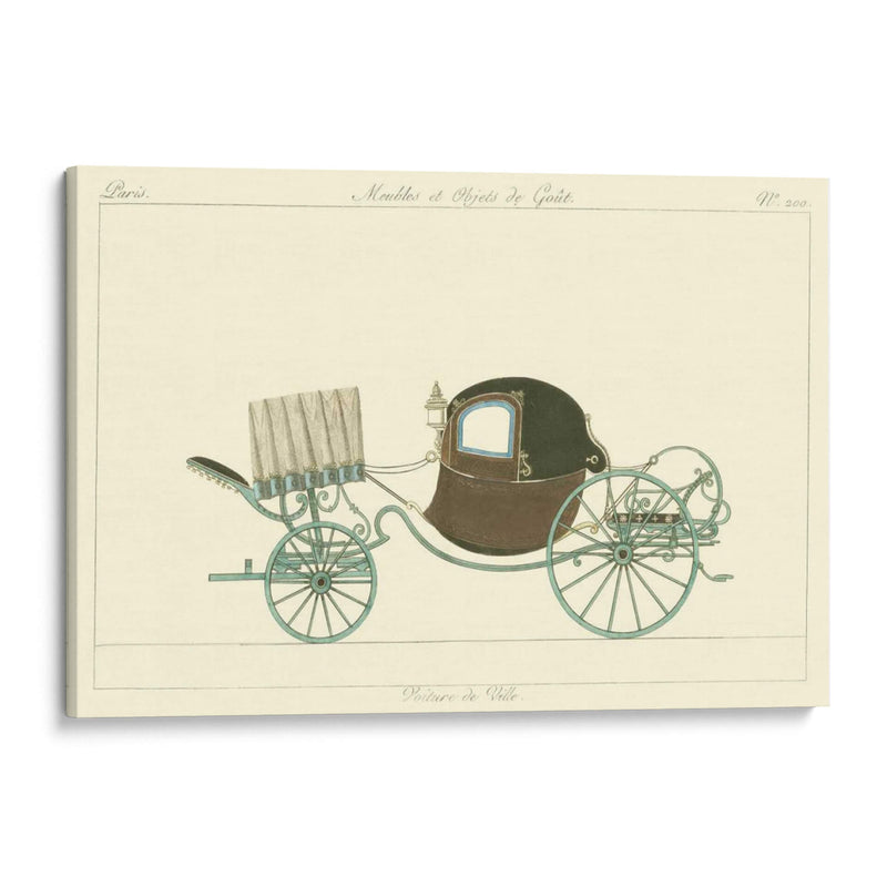 Carriage Antiguo Iv | Cuadro decorativo de Canvas Lab