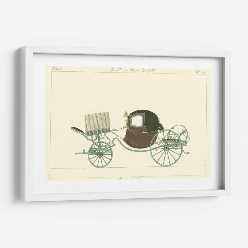 Carriage Antiguo Iv | Cuadro decorativo de Canvas Lab