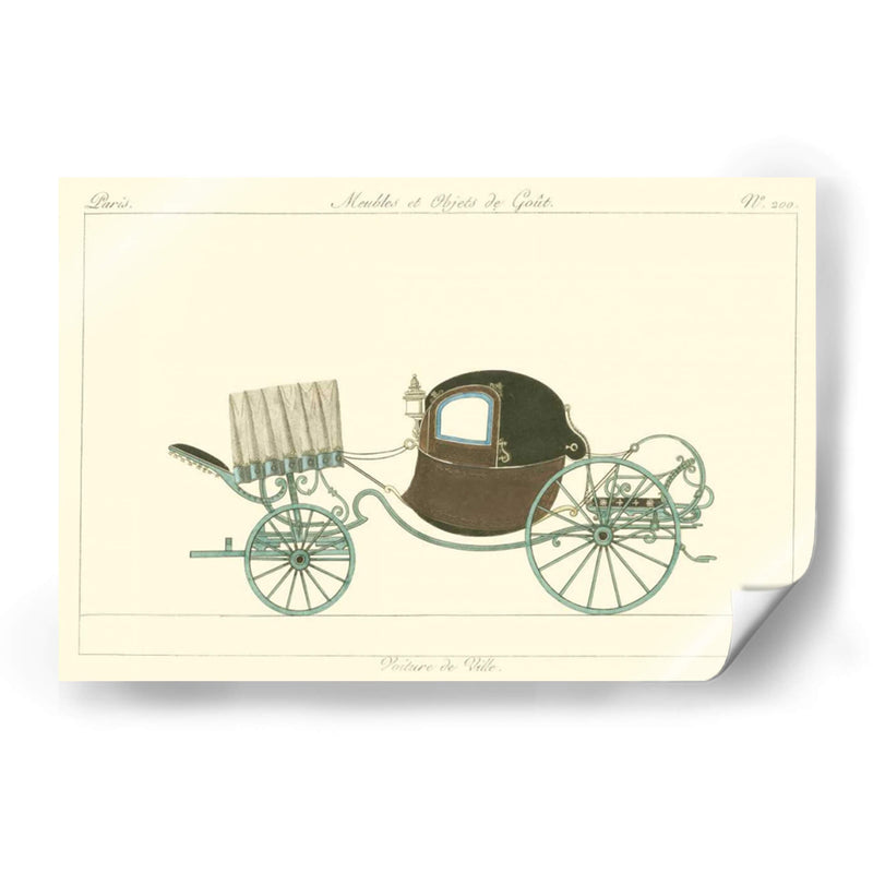 Carriage Antiguo Iv | Cuadro decorativo de Canvas Lab