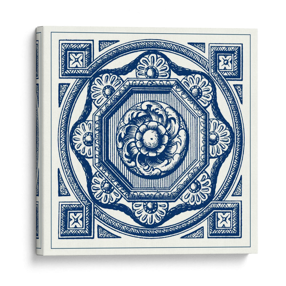 Medallón Índigo I - Vision Studio | Cuadro decorativo de Canvas Lab