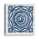 Medallón Índigo I - Vision Studio | Cuadro decorativo de Canvas Lab