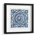 Medallón Índigo I - Vision Studio | Cuadro decorativo de Canvas Lab