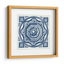 Medallón Índigo I - Vision Studio | Cuadro decorativo de Canvas Lab
