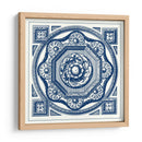 Medallón Índigo I - Vision Studio | Cuadro decorativo de Canvas Lab