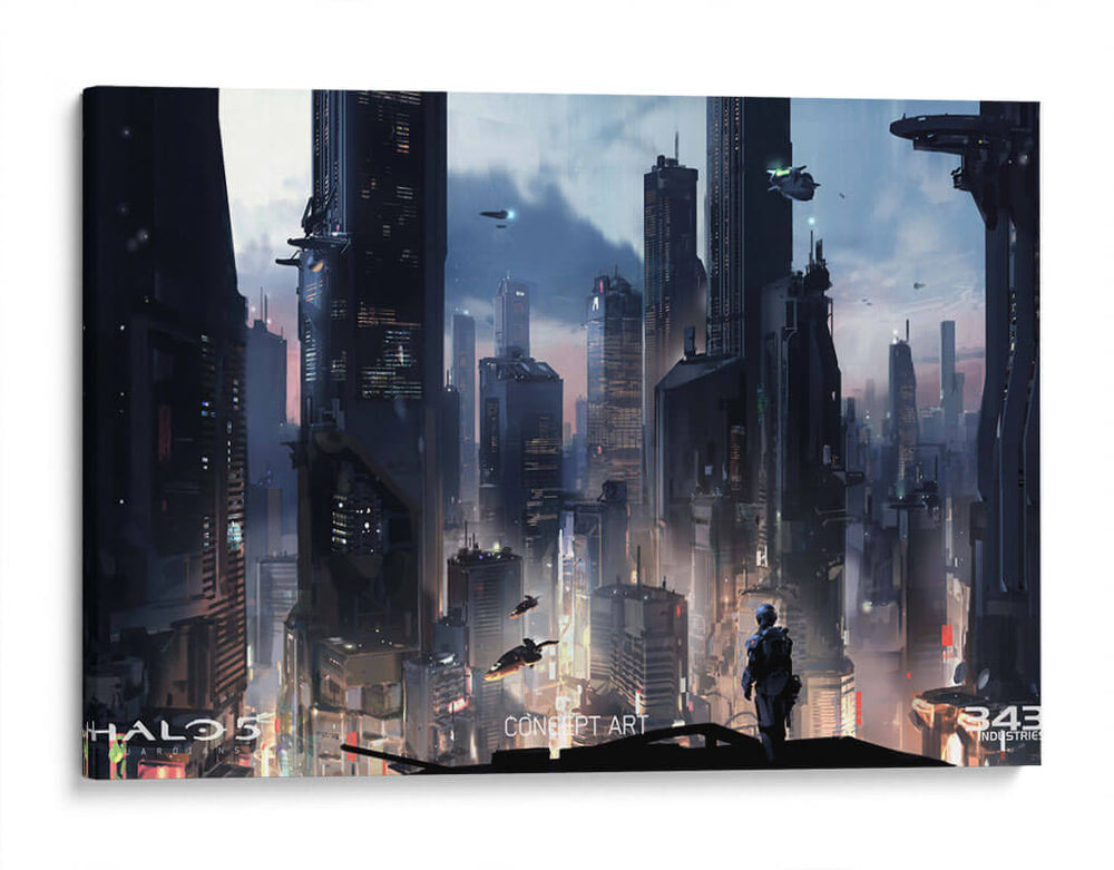 Halo 5 concept art | Cuadro decorativo de Canvas Lab