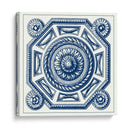 Índigo Medallón Ii - Vision Studio | Cuadro decorativo de Canvas Lab