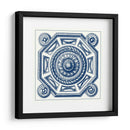 Índigo Medallón Ii - Vision Studio | Cuadro decorativo de Canvas Lab