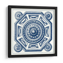 Índigo Medallón Ii - Vision Studio | Cuadro decorativo de Canvas Lab