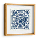 Índigo Medallón Ii - Vision Studio | Cuadro decorativo de Canvas Lab