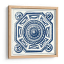 Índigo Medallón Ii - Vision Studio | Cuadro decorativo de Canvas Lab