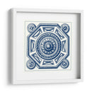 Índigo Medallón Ii - Vision Studio | Cuadro decorativo de Canvas Lab