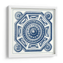 Índigo Medallón Ii - Vision Studio | Cuadro decorativo de Canvas Lab