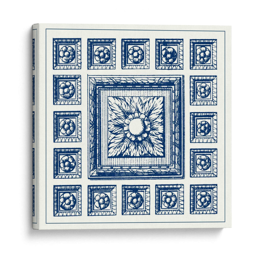 Índigo Medallón Iv - Vision Studio | Cuadro decorativo de Canvas Lab