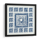 Índigo Medallón Iv - Vision Studio | Cuadro decorativo de Canvas Lab