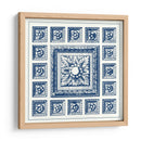 Índigo Medallón Iv - Vision Studio | Cuadro decorativo de Canvas Lab