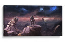 Halo landscape storm | Cuadro decorativo de Canvas Lab