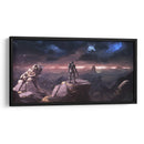 Halo landscape storm | Cuadro decorativo de Canvas Lab