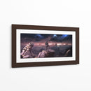 Halo landscape storm | Cuadro decorativo de Canvas Lab
