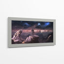 Halo landscape storm | Cuadro decorativo de Canvas Lab