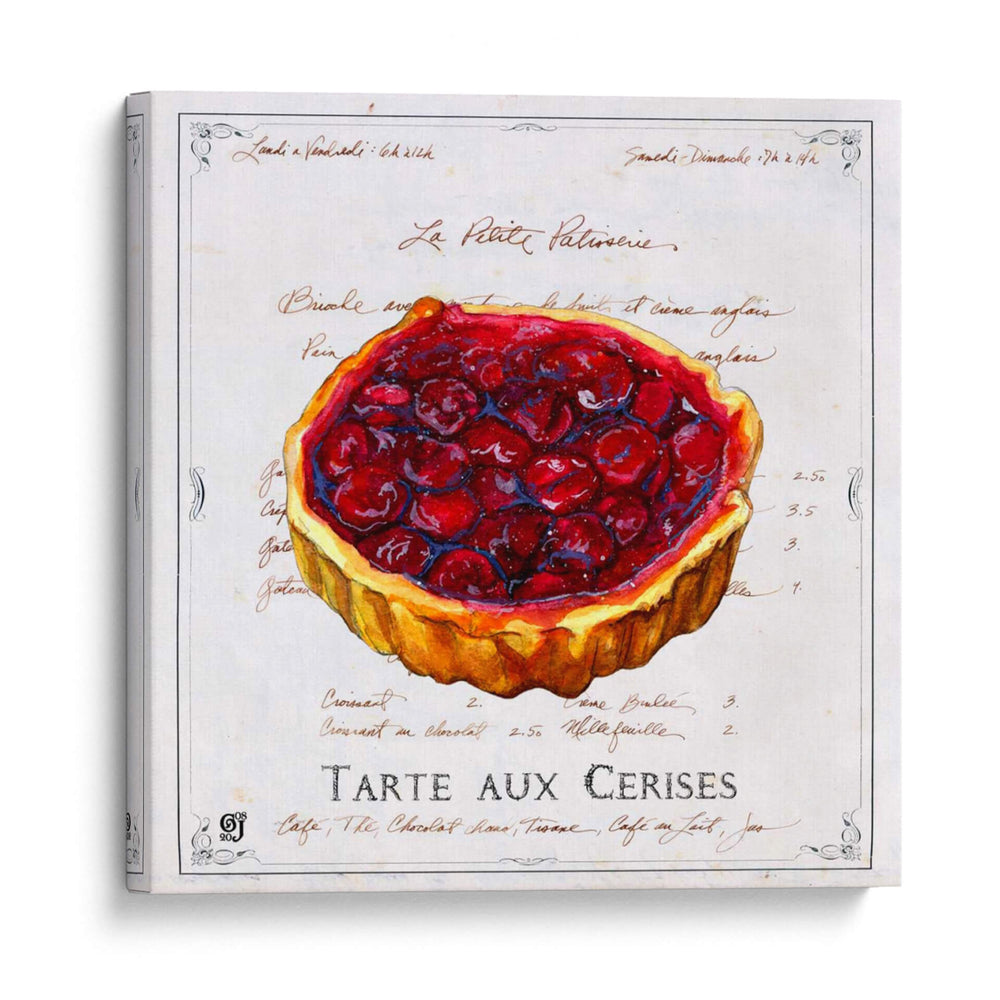 Tarte Aux Cerises - Ginny Joyner | Cuadro decorativo de Canvas Lab