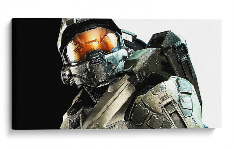 Halo Master Chief pose | Cuadro decorativo de Canvas Lab