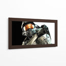 Halo Master Chief pose | Cuadro decorativo de Canvas Lab