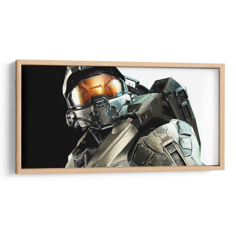 Halo Master Chief pose | Cuadro decorativo de Canvas Lab