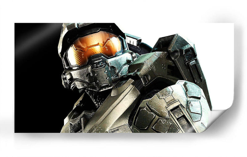 Halo Master Chief pose | Cuadro decorativo de Canvas Lab