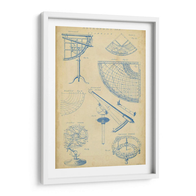 Astronomía Vintage I - Chambers | Cuadro decorativo de Canvas Lab