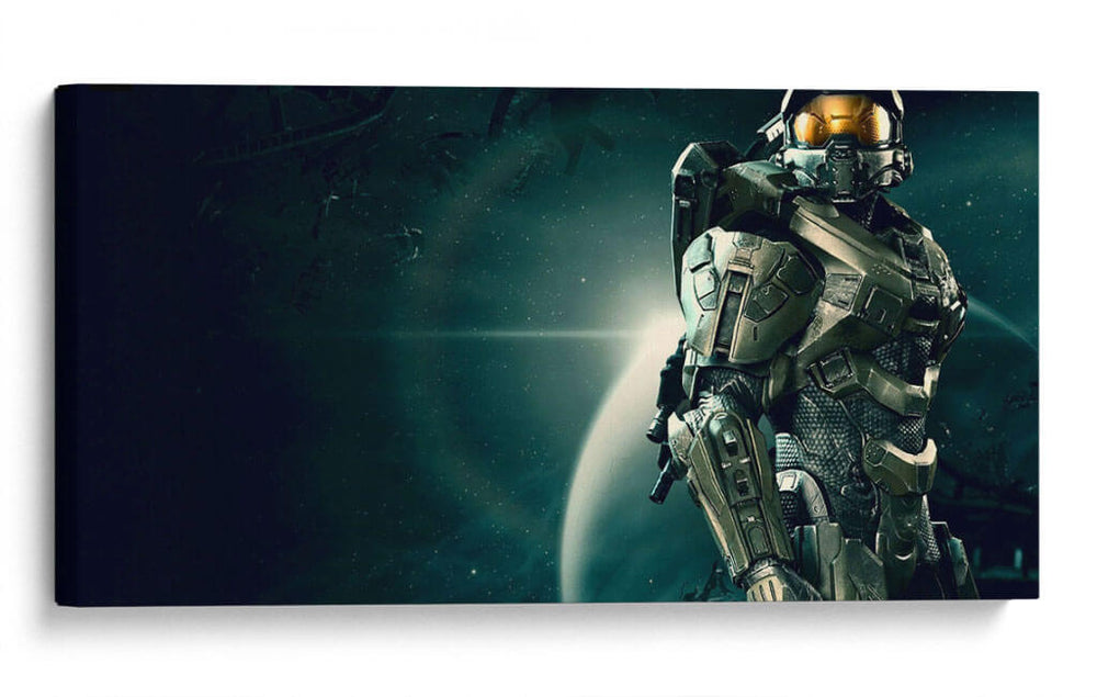 Halo planet | Cuadro decorativo de Canvas Lab