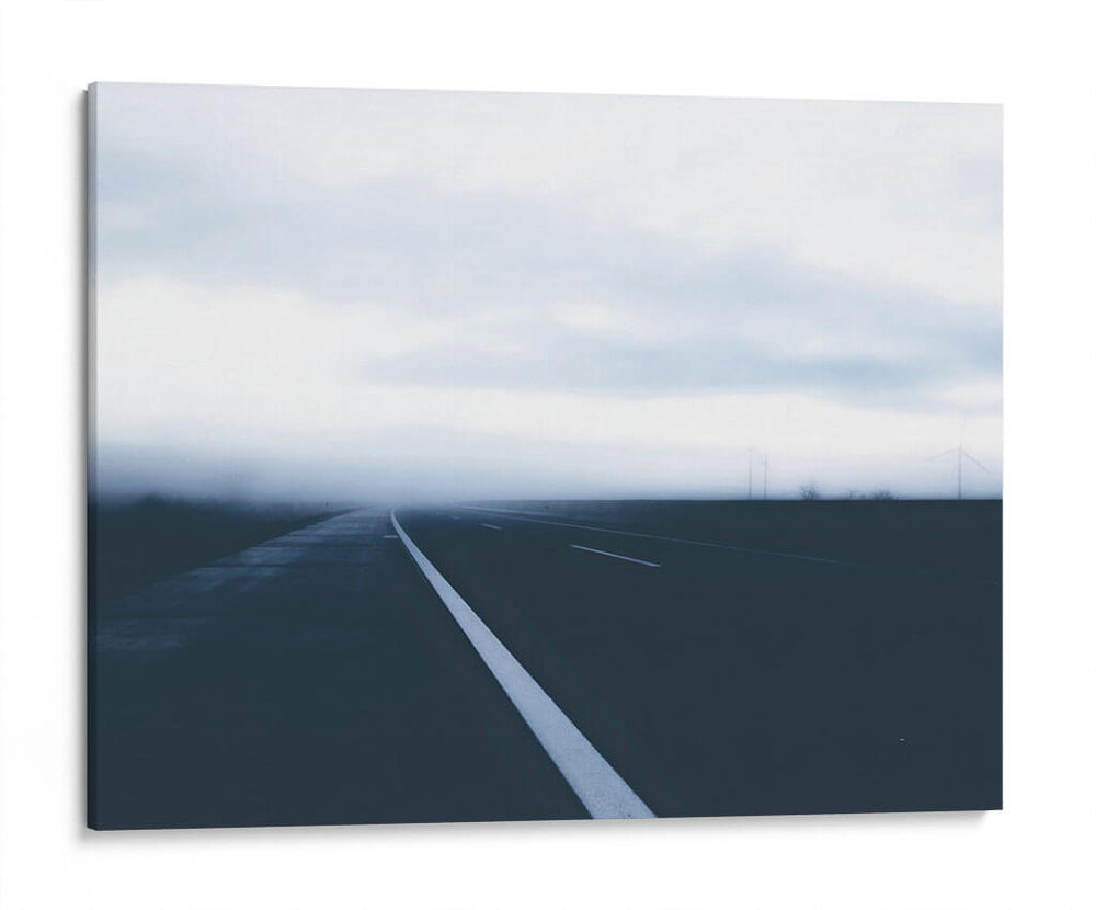 Camino nublado | Cuadro decorativo de Canvas Lab