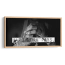 Hard work pays | Cuadro decorativo de Canvas Lab