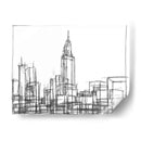 Marco De Alambre Urbano Ii - Ethan Harper | Cuadro decorativo de Canvas Lab