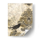 Damasco Songbird Ii - June Erica Vess | Cuadro decorativo de Canvas Lab