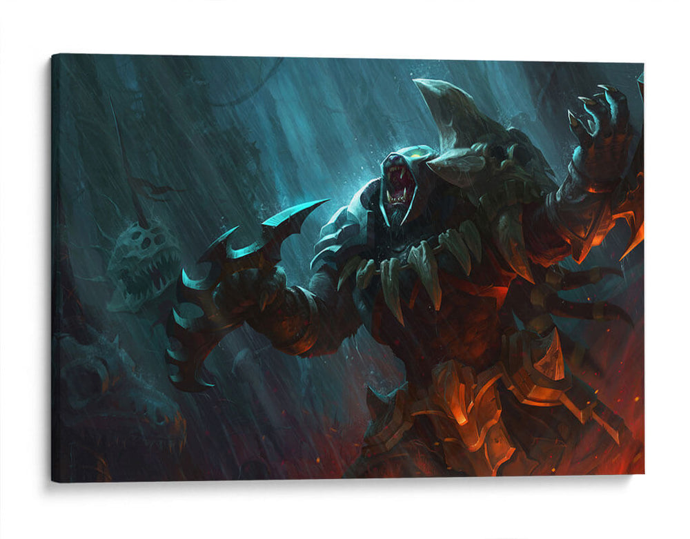 Headhunter Rengar | Cuadro decorativo de Canvas Lab