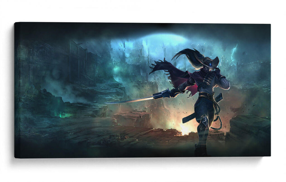 High Noon Yasuo | Cuadro decorativo de Canvas Lab