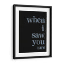 Cuando Te Vi ... Yo - Deborah Velasquez | Cuadro decorativo de Canvas Lab