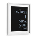 Cuando Te Vi ... Yo - Deborah Velasquez | Cuadro decorativo de Canvas Lab