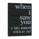 Cuando Te Vi ... Ii - Deborah Velasquez | Cuadro decorativo de Canvas Lab