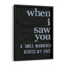 Cuando Te Vi ... Ii - Deborah Velasquez | Cuadro decorativo de Canvas Lab