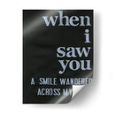 Cuando Te Vi ... Ii - Deborah Velasquez | Cuadro decorativo de Canvas Lab