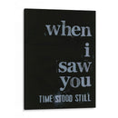 Cuando Te Vi ... Iv - Deborah Velasquez | Cuadro decorativo de Canvas Lab