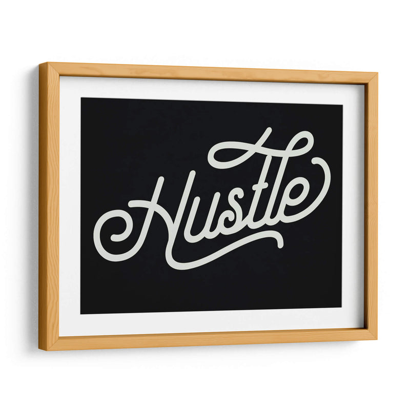 Hustle | Cuadro decorativo de Canvas Lab