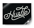 Hustle | Cuadro decorativo de Canvas Lab
